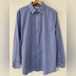 BRAND NEW! LUCKY BRAND Men's Long Sleeve Shirt Slim Fit Size L.  New without tag
